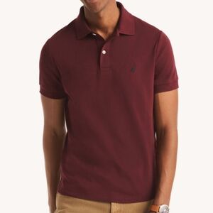 Brand New Nautica Polo Shirt, XXL Slim Fit, Rio Red